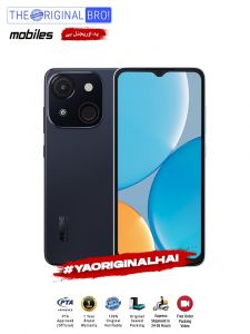 Itel A50c - 2GB RAM - 32GB Storage - PTA Approved - 12 Months Warranty - Black - The Original Bro Mobiles - TOB27